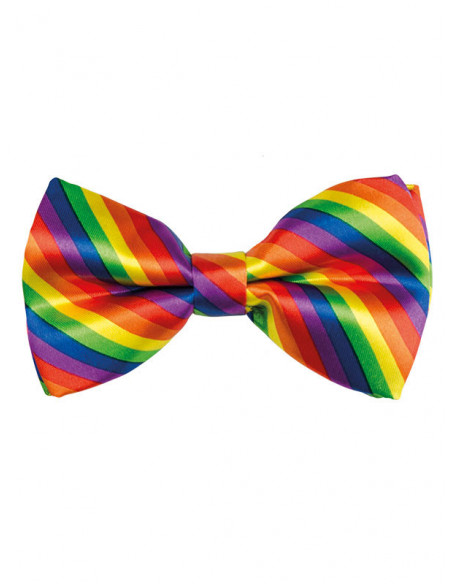 Pajarita multicolor detalle