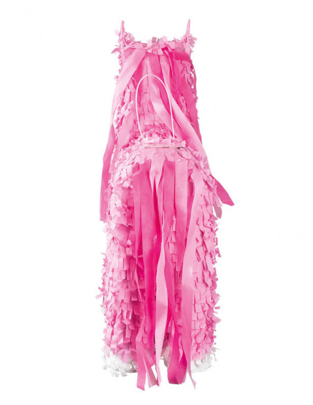 Piñata unicornio rosa trasera