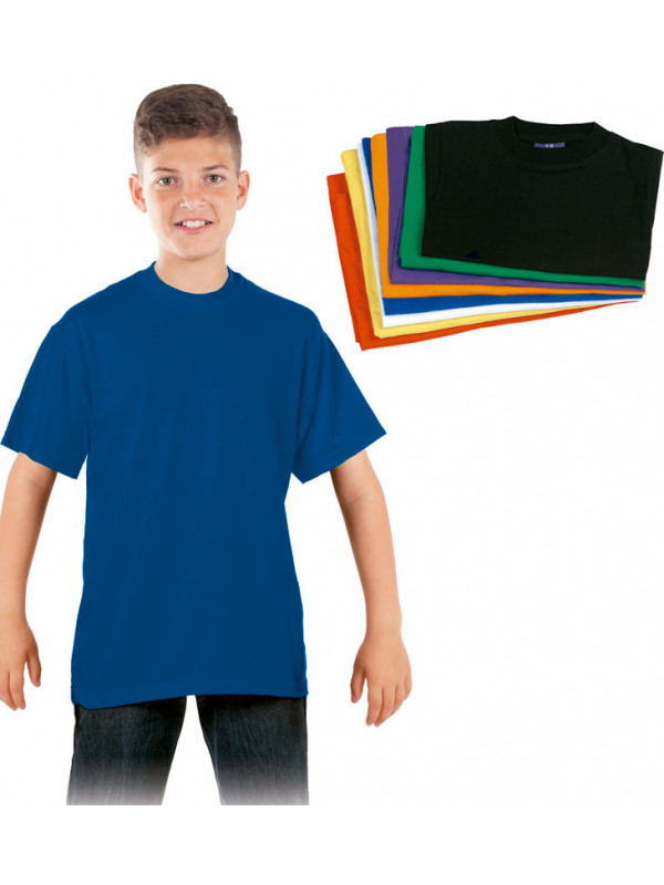 Camiseta infantil azul