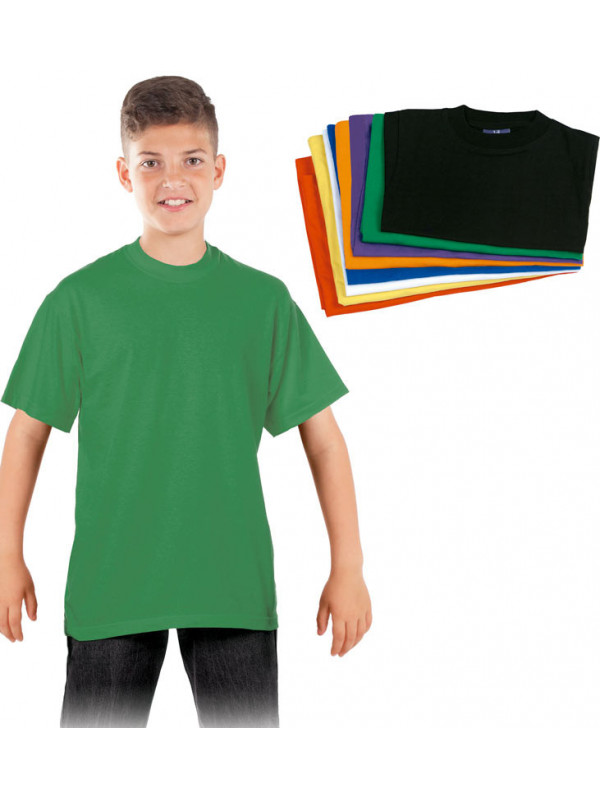 Camiseta infantil verde