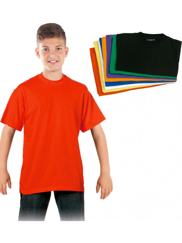 Camiseta infantil roja