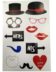 Photocall para fiesta surtido