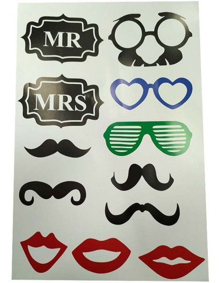 Photocall para fiesta surtido modelo 2