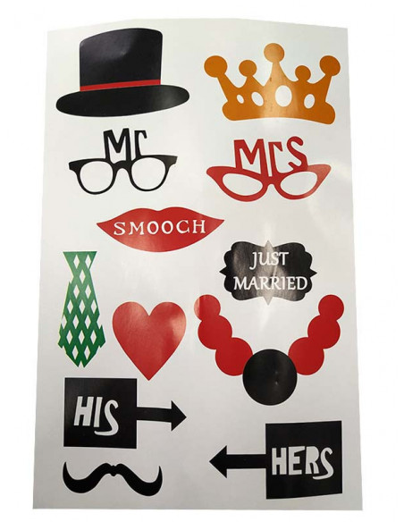 Photocall para fiesta surtido modelo 4