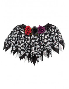 Falda Catrina con calaveras 2