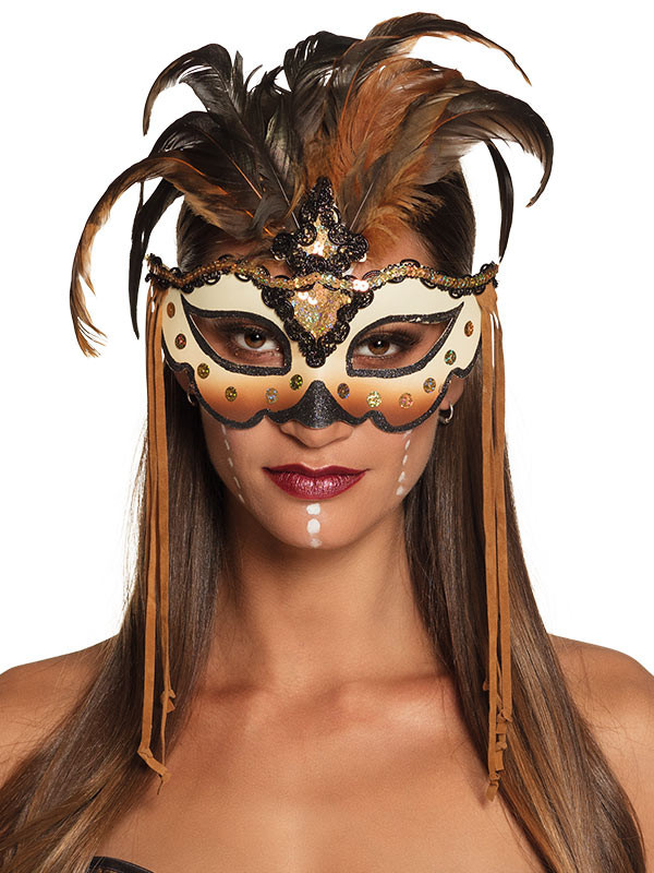 Antifaz étnico Vudú