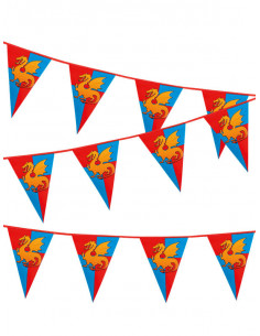 Banderines Medievales dragón