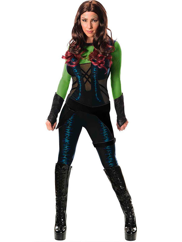 Disfraz Gamora Deluxe mujer