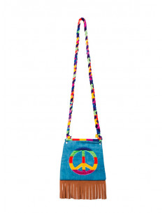 Bolso hippie flecos