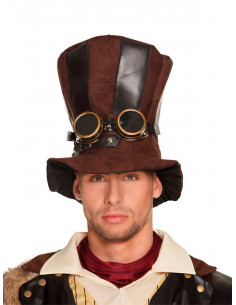 Chistera Steampunk con gafas