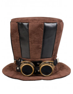 Chistera Steampunk con gafas 2