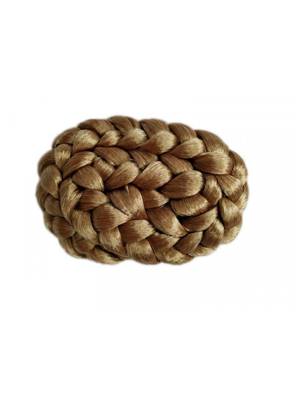 Moño postizo para trajes regionales rubio