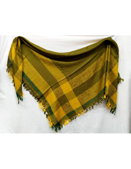 Pañuelo Rayón Regional mostaza