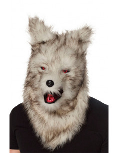 Máscara lobo Deluxe adulto