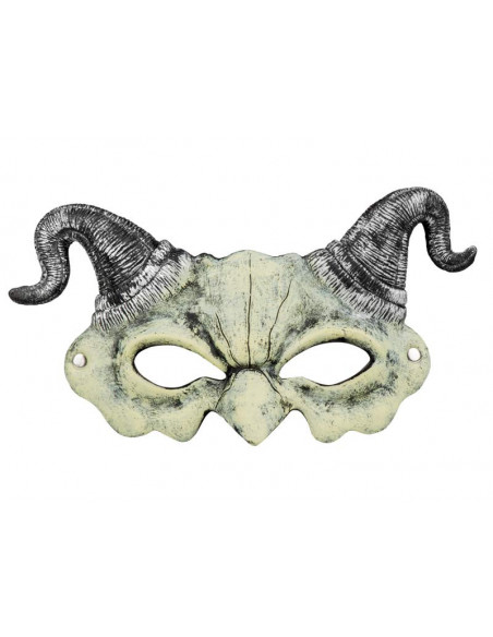 Antifaz cráneo del demonio detalle