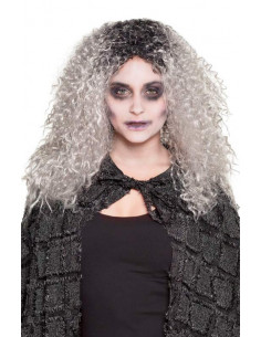Peluca bruja zombie