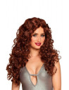 Peluca ondulada guerrera