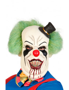 Máscara de payaso aterrador