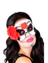 Antifaz Catrina con flor