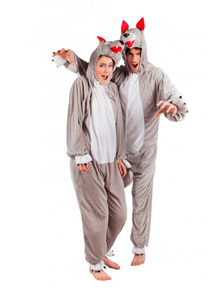 Disfraz de lobo unisex grande
