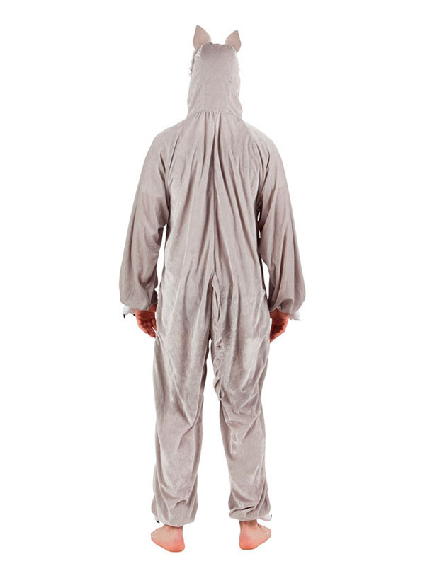 Disfraz de lobo infantil talla 12 espalda