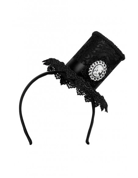 Mini chistera gótica detalle