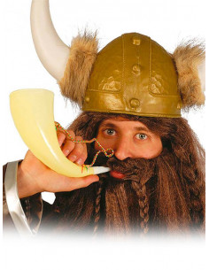 Cuerno vikingo guerrero
