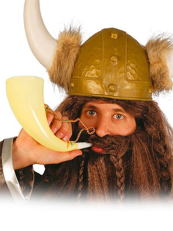 Cuerno vikingo guerrero