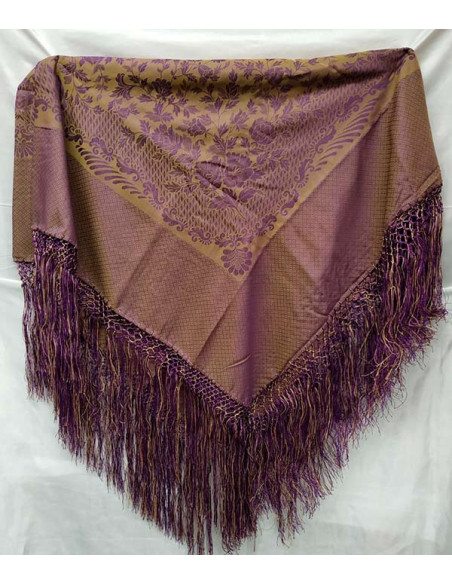 Pañuelo para traje regional morado