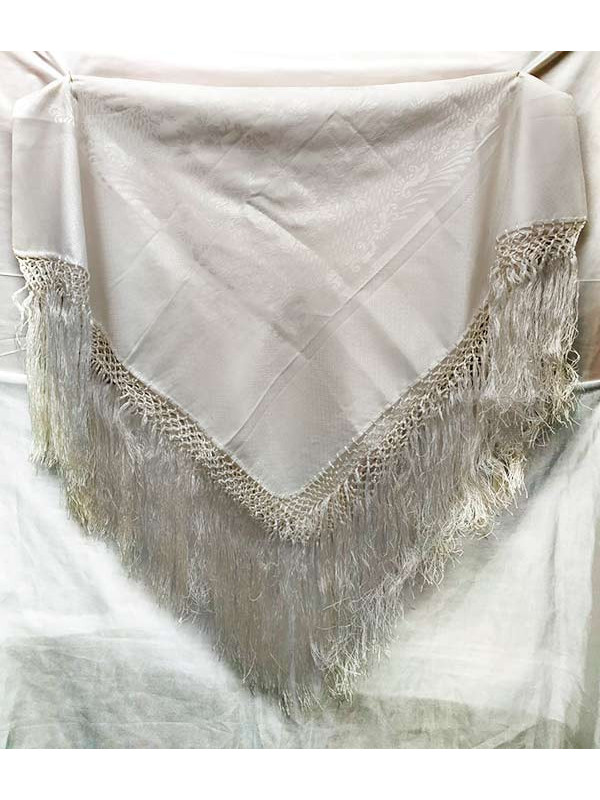 Pañuelo para traje regional blanco