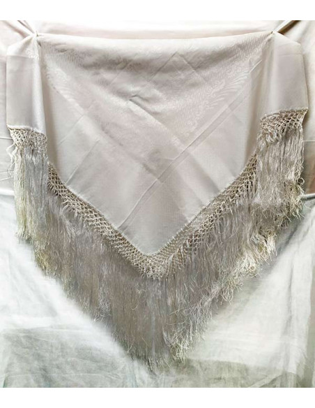 Pañuelo para traje regional blanco