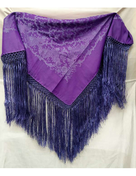 Pañuelo para traje regional morado