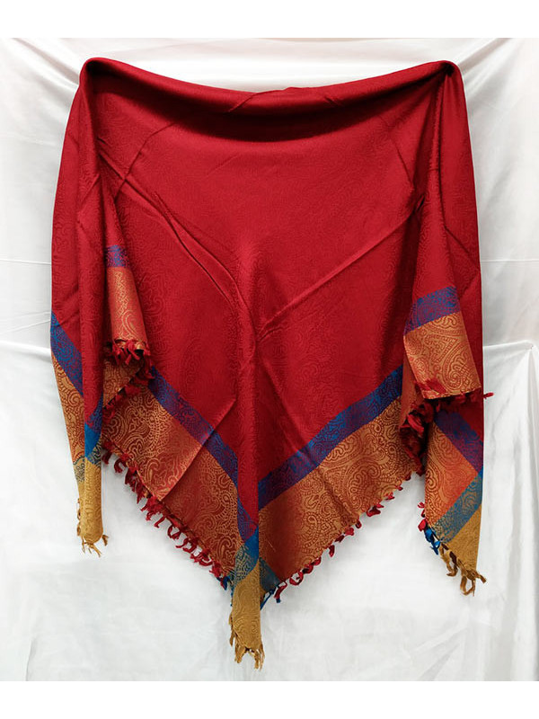 Pañuelo para traje regional granate