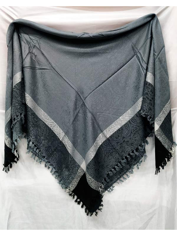 Pañuelo para traje regional gris