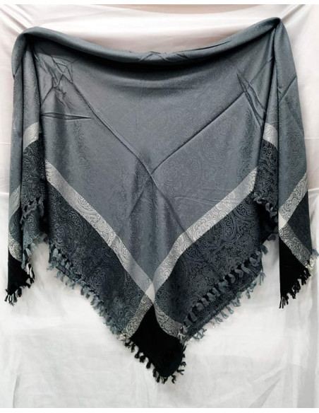 Pañuelo para traje regional gris