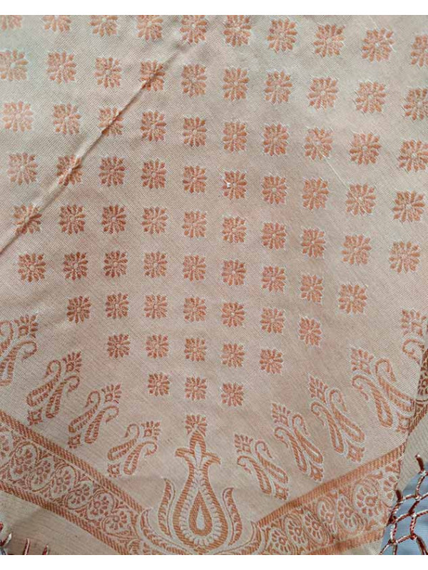 Pañuelo regional 402 teja detalle