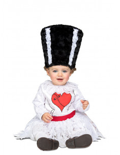 Disfraz Novia de Frankie para bebé