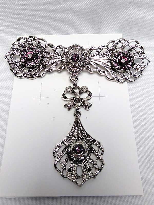 Broche para traje regional 17182 MORADO