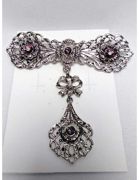 Broche para traje regional 17182 MORADO