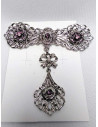Broche para traje regional 17182 MORADO