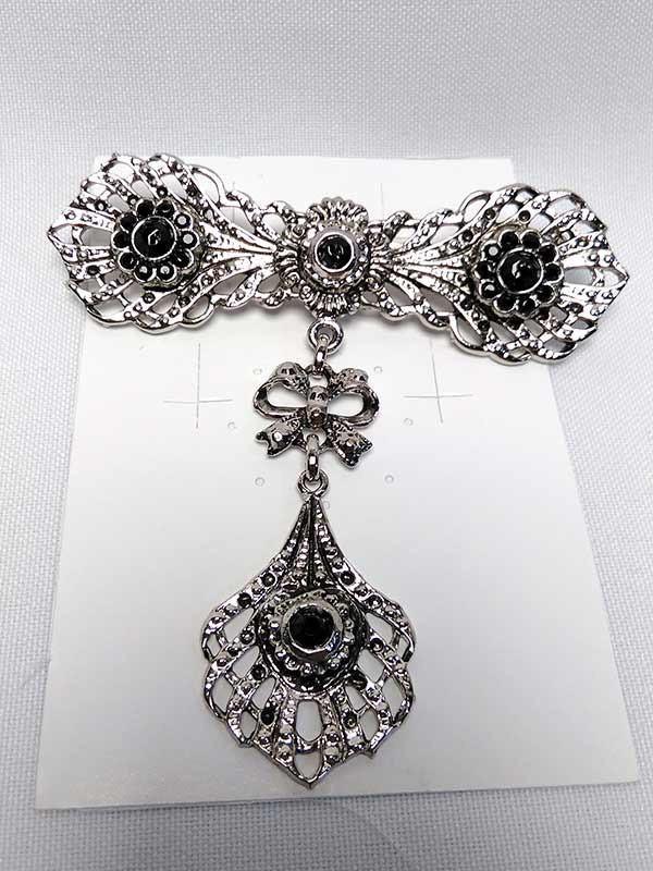 Broche para traje regional 17182 negro