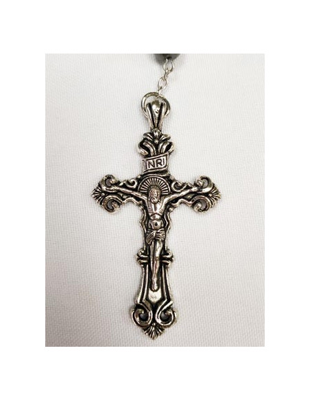 Rosario con Vírgen del Pilar 0439 cruz