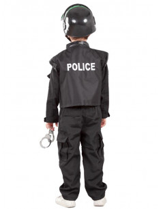 Disfraz de Policía Swat infantil 2