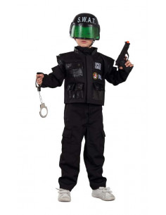 Disfraz de Policía Swat infantil