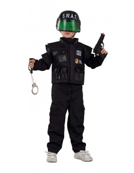 Disfraz de Policía Swat infantil