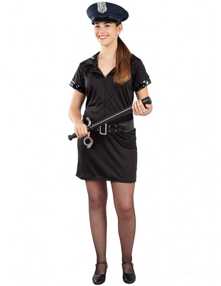 Disfraz de policía sexy mujer