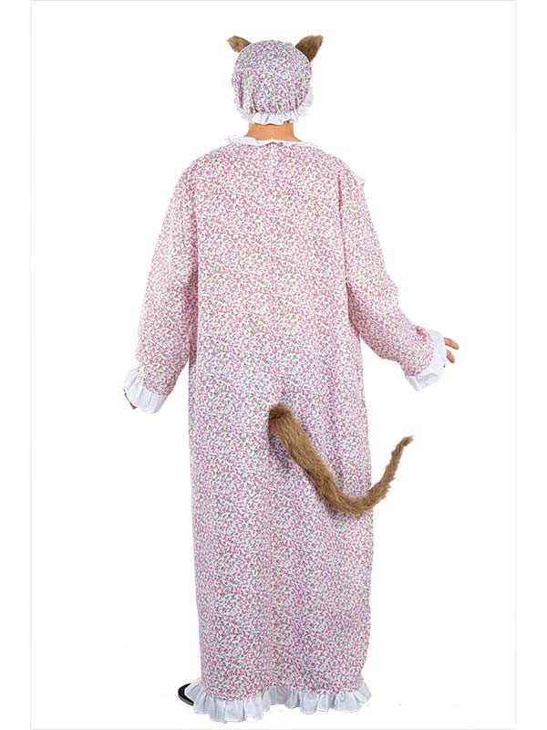 Disfraz Lobo de cuento adulto espalda