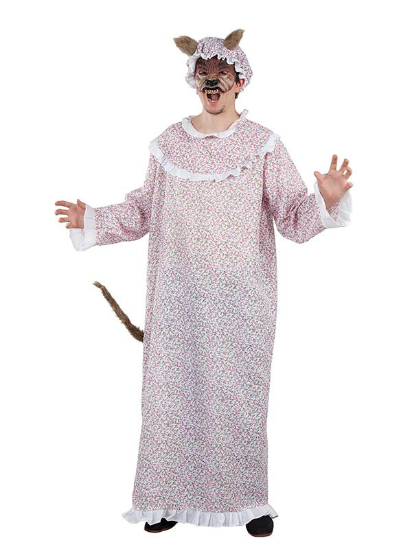 Disfraz Lobo de cuento adulto