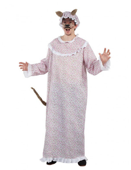 Disfraz Lobo de cuento adulto
