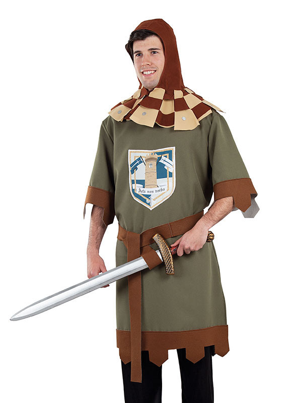 Traje caballero medieval adulto